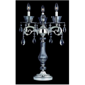 Allegri Locatelli 3 Light Table Lamp Two-tone Silver 10094-017-Fr001 - All
