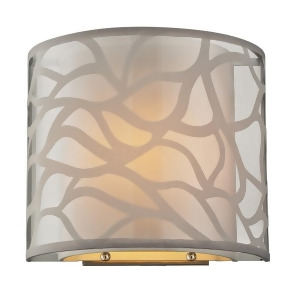 Elk Lighting Autumn Breeze Collection 1 Light Sconce in Brushed Nickel 53002-1 - All