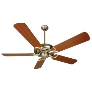 Craftmade Ceiling Fan Brushed Nickel Civic w/ 52 Blades K10288 - All