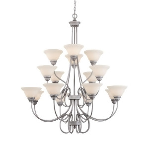 Millennium Lighting Fulton Chandelier Rubbed Silver 1366-Rs - All