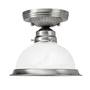 Livex Lighting Home Basics Ceiling Mount in Brushed Nickel 8106-91 - All