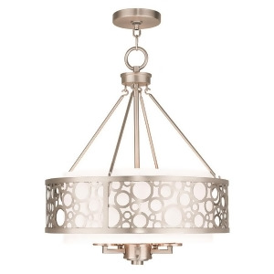 Livex Lighting Avalon Chandeliers Brushed Nickel 86795-91 - All