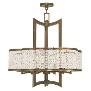 Livex Lighting Grammercy Chandeliers Hand Painted Palacial Bronze 50576-64 - All