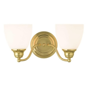 Livex Lighting Somerville Bathroom Vanity Lighting Polished Brass 13672-02 - All