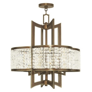 Livex Lighting Grammercy Chandeliers Hand Painted Palacial Bronze 50575-64 - All