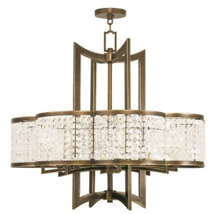 Livex Lighting Grammercy Chandeliers Hand Painted Palacial Bronze 50578-64 - All
