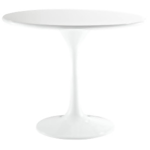 Modway Furniture Lippa 24 Fiberglass Side Table White Eei-120-whi - All