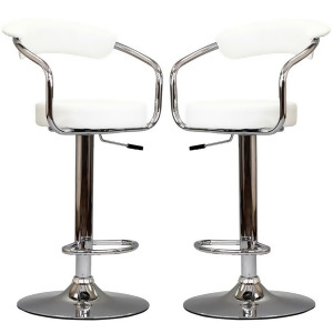 Modway Furniture Diner Bar Stool Set of 2 White Eei-930-whi - All