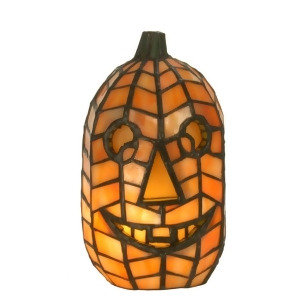 Meyda Lighting 8.5'H Jack O'lantern Accent Lamp Orange Ia Ha 68100 - All