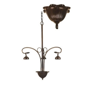 Meyda Lighting 3 Arm Hanging Victorian Mahogany Bronze 25888 - All