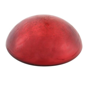 Achla Toad Stool Red Crackle Ts-rd-c - All