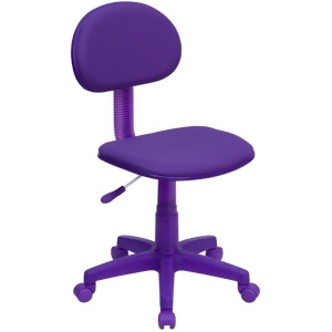 Flash Furniture Purple Fabric Task Chair Purple Bt-698-purple-gg - All