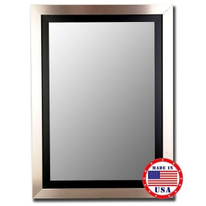 Hitchcock Butterfield 38 X 48 Silver / Black Framed Wall Mirror 257803 - All