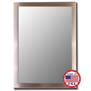 Hitchcock Butterfield 29 X 41 Stainless Framed Wall Mirror 256102 - All
