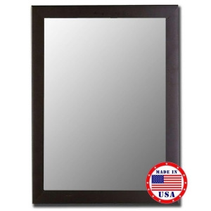 Hitchcock Butterfield 27 X 37 Satin Black Framed Wall Mirror 630900 - All