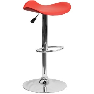 Flash Furniture Red Contemporary Barstool Red Ch-tc3-1002-red-gg - All