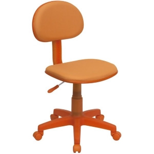 Flash Furniture Orange Fabric Task Chair Orange Bt-698-orange-gg - All