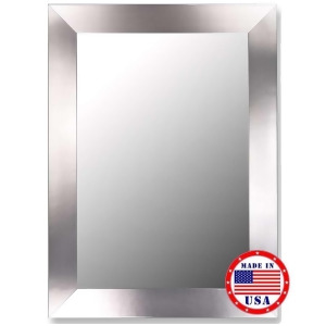 Hitchcock Butterfield 35 X 45 Stainless Flat Framed Wall Mirror 253903 - All
