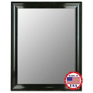 Hitchcock Butterfield 28 X 38 Glossy Black Grande Framed Wall Mirror 205900 - All
