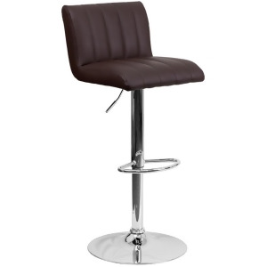 Flash Furniture Brown Contemporary Barstool Brown Ch-112010-brn-gg - All