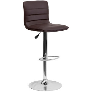 Flash Furniture Brown Contemporary Barstool Brown Ch-92023-1-brn-gg - All