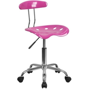 Flash Furniture Pink Plastic Task Chair Pink Lf-214-candyheart-gg - All
