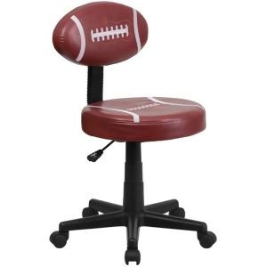 Flash Furniture Football Task Chair Brown Bt-6181-foot-gg - All