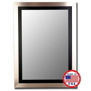 Hitchcock Butterfield 29 X 39 Silver / Black Framed Wall Mirror 257800 - All