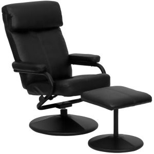 Flash Furniture Black Bonded Leather Recliner Black Bt-7863-bk-gg - All