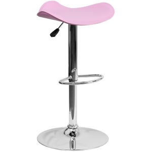 Flash Furniture Pink Contemporary Barstool Pink Ch-tc3-1002-pk-gg - All