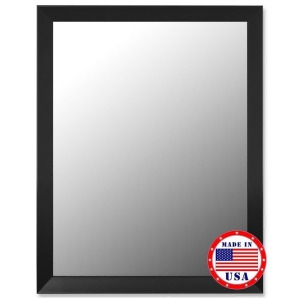 Hitchcock Butterfield 17 X 35 Angle Iron Black Framed Wall Mirror 3322000 - All