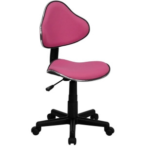 Flash Furniture Pink Fabric Task Chair Pink Bt-699-pink-gg - All
