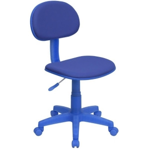 Flash Furniture Blue Fabric Task Chair Blue Bt-698-blue-gg - All