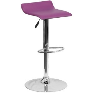Flash Furniture Purple Contemporary Barstool Purple Ds-801-cont-pur-gg - All