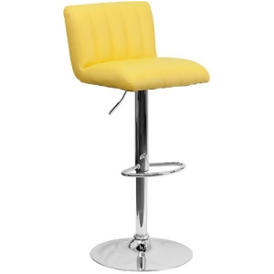 Flash Furniture Yellow Contemporary Barstool Yellow Ch-112010-yel-gg - All