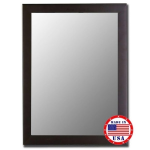 Hitchcock Butterfield 36 X 46 Satin Black Framed Wall Mirror 630903 - All