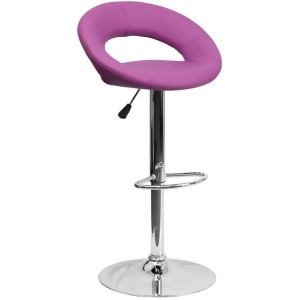 Flash Furniture Purple Contemporary Barstool Purple Ds-811-pur-gg - All
