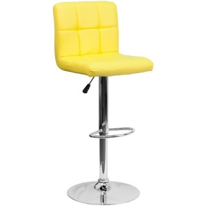 Flash Furniture Yellow Contemporary Barstool Yellow Ds-810-mod-yel-gg - All
