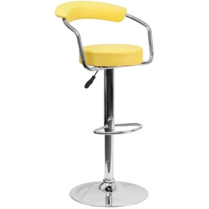 Flash Furniture Yellow Contemporary Barstool Yellow Ch-tc3-1060-yel-gg - All