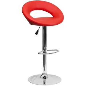 Flash Furniture Red Contemporary Barstool Red Ds-811-red-gg - All