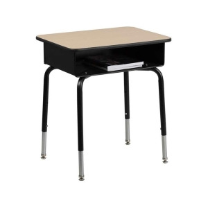 Flash Furniture Student Desk With Open Front Metal Book Box Fd-desk-gg - All