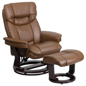 Flash Furniture Brown Bonded Leather Recliner Brown Bt-7821-palimino-gg - All