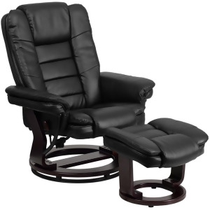 Flash Furniture Black Bonded Leather Recliner Black Bt-7818-bk-gg - All