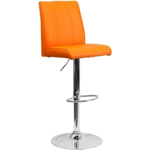 Flash Furniture Orange Contemporary Barstool Orange Ch-122090-org-gg - All
