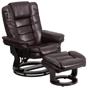 Flash Furniture Brown Bonded Leather Recliner Brown Bt-7818-bn-gg - All