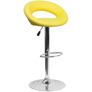 Flash Furniture Yellow Contemporary Barstool Yellow Ds-811-yel-gg - All