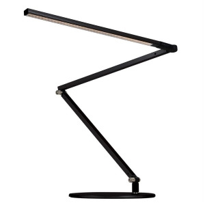 Koncept Z-Bar Led Desk Lamp w/ Base Metallic Black Ar3000-wd-mbk-dsk - All
