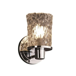 Justice Design Wall Sconce Gla-8511-16-clrt-crom - All
