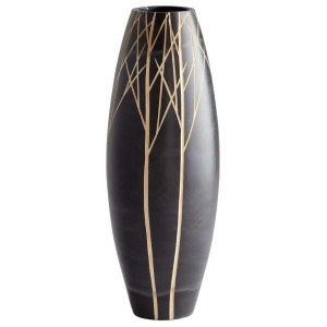 Cyan Design Large Onyx Winter Vase Black 06024 - All