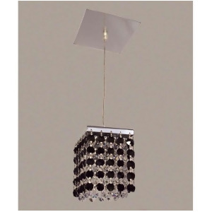 Classic Lighting Bedazzle Crystal Pendant Chrome 16101Blk-cp - All